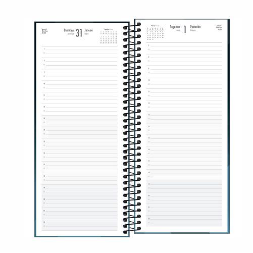 Agenda Comercial Ideale Espiral Tilibra Lepap Papelaria