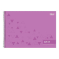 Caderno Desenho Milimetrado Capa Dura Espiral 60 Folhas Lunix - Image 4