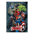 Caderno 1/4 Brochura Capa Dura 48 Folhas Avengers