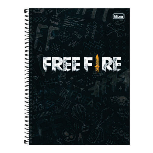 Adesivo Caderno Free Fire